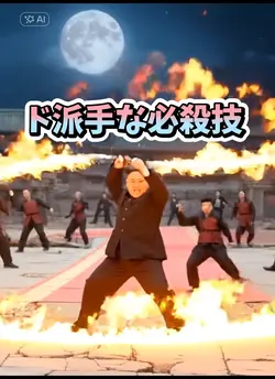 ド派手な必殺技エフェクトかっこいい