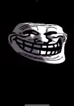 Sad troll face. 😭🫡😔