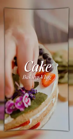 Cake Baking Vlog
