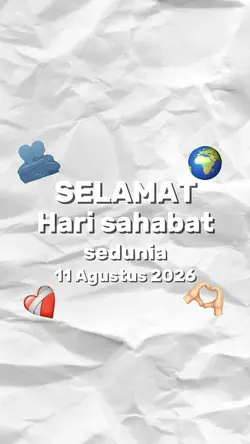 Hari sahabat sedunia