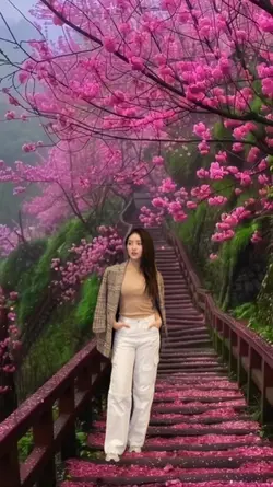 pink tree 