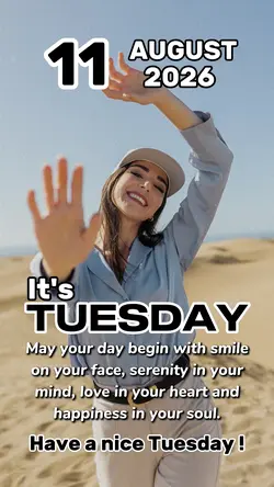 Tuesday, 11 August
