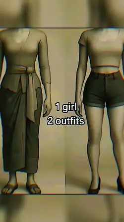 1 GIRL 2 OUTFITS