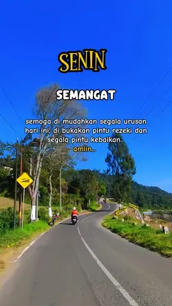 senin semangat