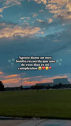 Agosto🥹❤️