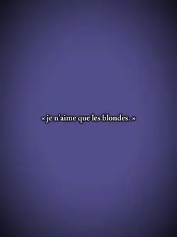 les blondes