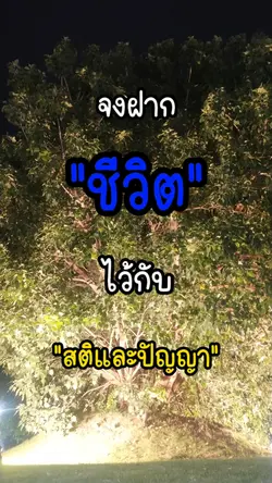 ฝากชีวิตกับสติปัญญา