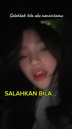 Salahkah bila aku