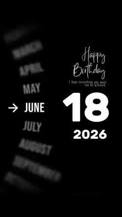 Hbd 18 June 2026