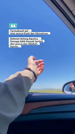 Terimakasih Juli…