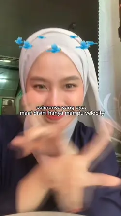 maaf velocity je