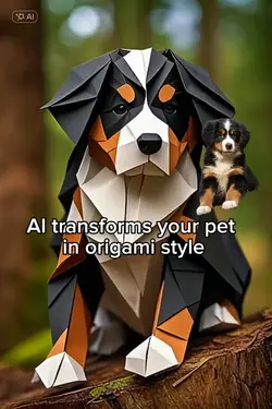 Origami pets
