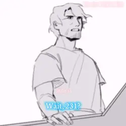 He was counting down