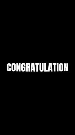 CONGRATULATION