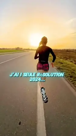 1 seule résolution💪