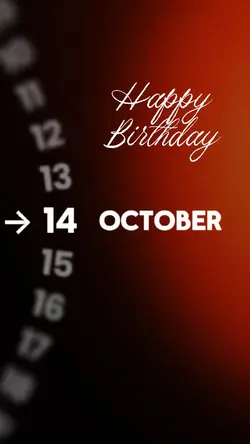 HBD 14 OCTOBER