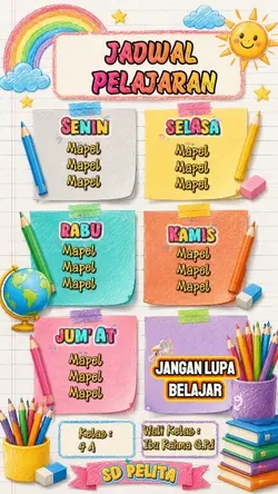Jadwal pelajaran