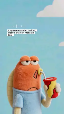 lupakan masalah..