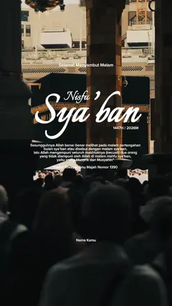 Nisfu Sya’ban 2026