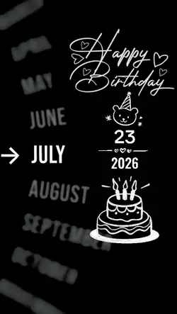 bday july 25 2026