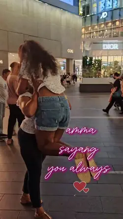 Mother daughter love
