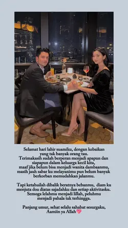 Ultah suami 