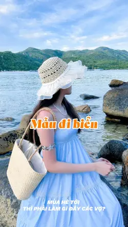 Mẫu đi biển cuốn
