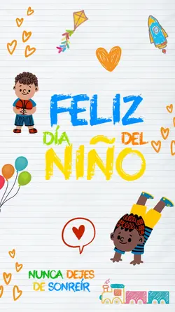 Feliz día del niño 