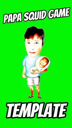 Papa Squid Game 