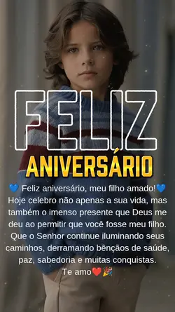 parabéns Filho