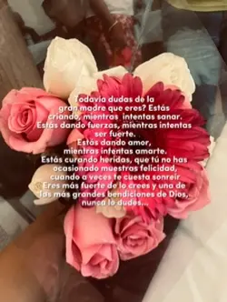 Para mi madre…