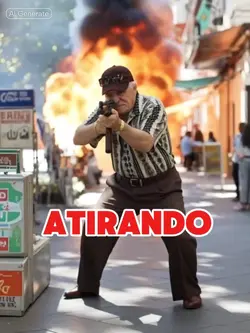 Atirando 