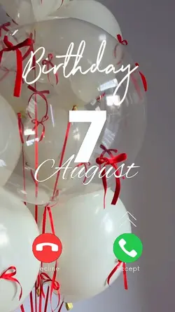 7 August Birthday 