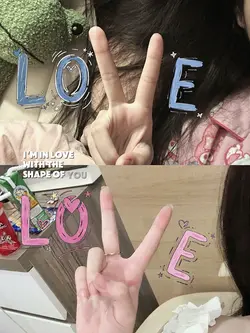 Trend chữ Love