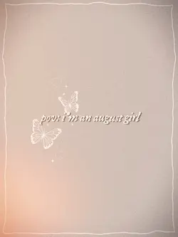 august girl