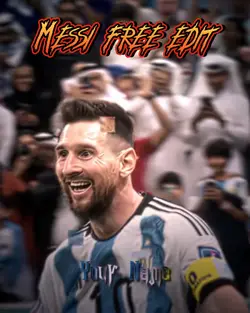 Messi free edit