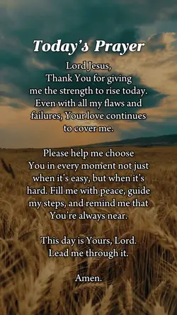Choose You Prayer