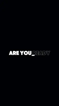 are you ready