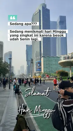 Selamat Hari Minggu 
