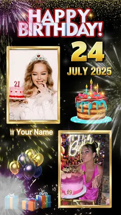 Birthday 24 July
