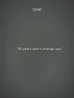 10 years changes