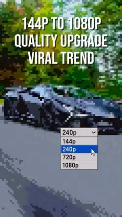 144p to 1080p trend