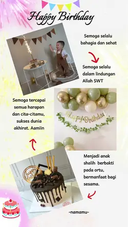 Ultah anak laki2