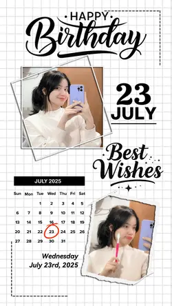 23 JULY BIRTHDAY