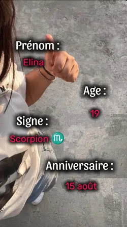 Ma présentation