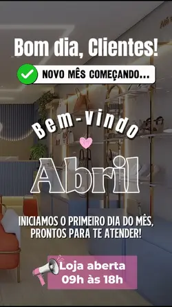 Bem-vindo Abril