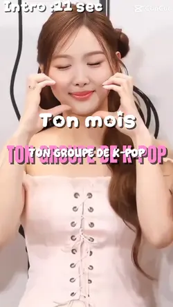 Ton mois ton groupe🇰🇷