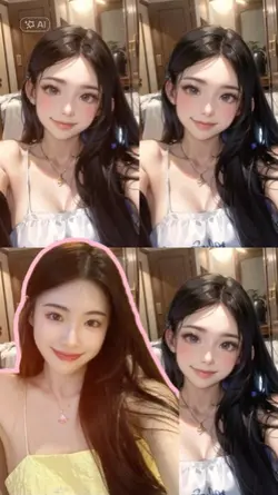 mẫu AI xinh 