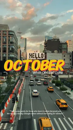 hello october