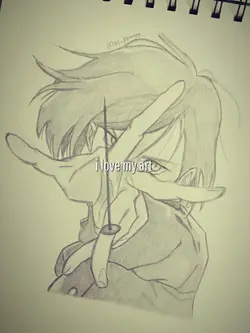 i love my art.